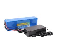 48V 20Ah Lithium Ion Ebike Battery Pack with Charger 13S3P High Power Battery Compatible Built-in BMS Abrasion-Resistant for 200W-1000W Electric Scooter Motor 36V 105Ah,XT90+DC