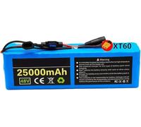 48V 25Ah 20Ah 14Ah 12Ah Ebike Batterie, Scooter Electric Bike Battery with BMS Protection Board Haute Puissance for 1000W 800W 750W 500W 200W Motor(48V 20Ah,XT60)