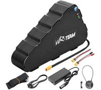 48V 25Ah Ebike battery,Triangle Lithium Battery,Battery Power Screen,Built in Brand cells cells,40A Bms Protection,Fast 3A Chagrer,for 250W 500W 1000W 1500W 2000W Motor Kit