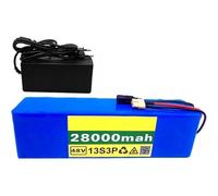 48V 28Ah 13S3P Lithium Battery Ebike Battery,Electric Bicycle Battery Pack,With Charger,With BMS Protection Board,For 200W 350W 500W 800W 1000W Motor