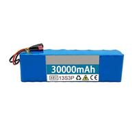 48V 30000Mah High-Power Electric Bicycle Lithium Battery 13S3P Electric Scooter Replacement Battery Waterproof PVC Material Suitable for Folding Scooters XT30