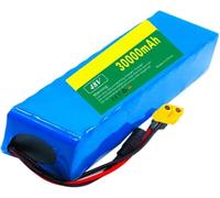 48V 30Ah 13S3P Ebike Battery Lithium Pack,Electric Bicycle Battery with BMS Protection Board with Charger for 200W 500W 800W 1000W Motor Electric Bicycle Scooter 29.4V 30Ah,T