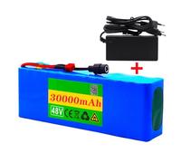 48V 30Ah 30000mah Rechargeable Lithium Ion, Li-ion Portable Battery Pack, lithium-ion battery pack,With charger XT60 plug