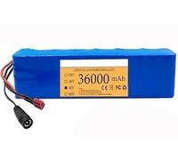 48V 36Ah 13S2P Rechargeable Lithium Battery for 500W Electric Bicycle Motorcycle Scooter and Replacement Battery with Charger XT60