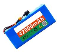 48V 42Ah E-Bike Lithium-Ion Battery Pack, Built-In BMS Protection, E-Bike Battery For 200~1500W Electric Bike Motor, With Charger(XT90+DC)