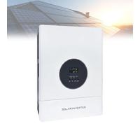 48V 5000W Split Phase Hybrid Solar Inverter 110V 220VAC with MPPT Max 6400W PV Input Low Frequency Pure Sine Wave AC Charger for Emergency Backup and Tiny House(Single Phase)