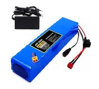 48V 50Ah Ebike Battery, Lithium Battery Pack for 1000W 750W 500W Electric Bicycle Scooter Motor Built-In BMS, Lectric Bike Battery Pack with 54.6V 2A Charger T+DC