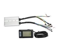 48V 60V 1500W Motor Controller LCD Display Kit DIY Electric Bike Controller with Data Display for Scooters Folding Bikes Aluminum Alloy ABS