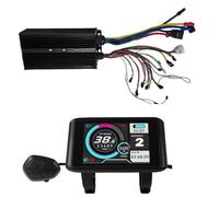 48V/60V/72V 3000W-5000W 100A Sine Wave eBike Controller, 24 MOSFET, with/without LCD Display, Regenerative Function (With UKC1 Display)