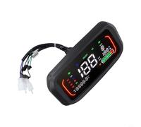 48V 72V LCD Display Panel For EBike Electric Scooter With Dual Installation Methods And Comprehensive Speed And Mileage Display(display only)