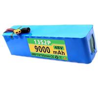 48V 9AH 13S2P EBike Lithium BatteryPack for 200W 250W 350W 450W 500W 800W Electric Motor with Waterproof PVC Conversion T(T)