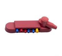 48V Bus Bar Power Distribution Block, Snap Lock Anti Disconnect Design, 12 Terminals M6, Includes 2 Silicone Covers 2 Copper Sheets 24 Ring Terminals, for Car Marine Solar(red)