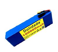 48V E-Bike Battery 100AH/99AH Electric Bike Lithium Aging-Resistant Long Battery Life for 50W-500W Motor Electric Bicycle Scooter with BMS and Charger 48V 100Ah,XT60