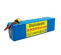 48V E-Bike Battery 100AH/99AH Electric Bike Lithium Aging-Resistant Long Battery Life for 50W-500W Motor Electric Bicycle Scooter with BMS and Charger 48V 99Ah,T