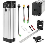 48V Ebike Battery 36V 48V 10AH 15AH 20AH with Charger Electric Bicycle Lithium Battery Bicycle Replacement Battery 4 Pin for E-Bike Bicycle 200W-1000W 36V 15AH