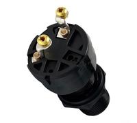 48V Golf Cart Ignition Switch 2-Key Kit for DS 1996+ Electric for buggy | Black ABS, 2-PIN Starter Key Switch. Replaces OEM 101826201 & Key 1012505, 2 Terminals Relays for Trolley Maintenance Spares