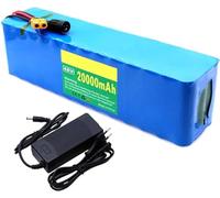 48v lithium battery,13S3P 20000mah,Lithium-ion battery pack,Electric scooter battery pack with BMS XT60 plug