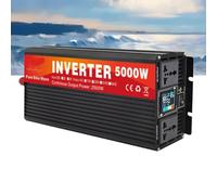 48V to 220V,48V To 110V, 5000W Pure Sine Wave Inverter, High Efficiency Inverterdc 12V-72V To 110V 220V AC Converterfor Home, RV, Truck, Off-Grid Solar Power Inverter