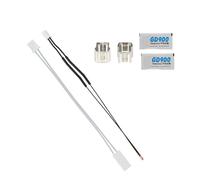 48W/60W Thermistor with Mounting Clip for P1P P1S/X1C Ceramic Heating Printer Accessories Replacement Part Ceramic Heater Hotend Assembly