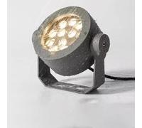 48W LED Spotlight IP66 Waterproof Rotating Landscape Lamp Outdoor Projection Lighting for Trees Yellow Beam Ideal for Gardens & Pathways
