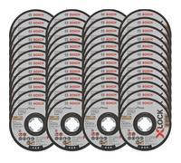 48X Bosch Pro 115mm 1mm X-Lock Thin Slit Cutting Discs Blades Inox 4.5"