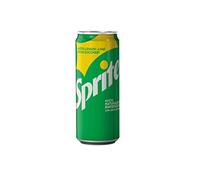 48x Sprite Limone Lime Lemon and Lime Drink Carbonated Drink Non-Alcoholic Drink with Low Sugar Canned 330ml