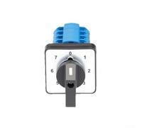 48x48mm Changeover Switch 8 Position 4 Section AC440V | 8 position 4 section design, versatile circuit control, AC440V DC240V compatible, compact 48x48mm size