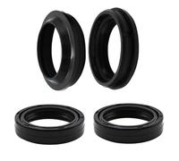 48x58x10 Motorcycle Fork Damper Shock Oil Seal Dust Seal Compatible With KX250F KX125 KLX450R KXE450F KX250 KX 125 250 F Models(Dust Oil Seal)