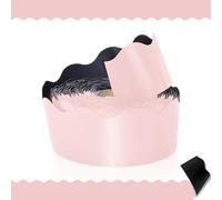 49.2 FT Light Pink Magnetic Borders for Classroom Whiteboard - Scalloped Magnetic Bulletin Board Border, Chalkboard Border Strip for Holiday Theme Decoration, Back to School, Office, Classroom, Home