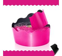 49.2 FT Rose Red Magnetic Borders for Classroom Whiteboard - Scalloped Magnetic Bulletin Board Border, Chalkboard Border Strip for Holiday Theme Decoration, Back to School, Office, Classroom, Home