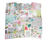 49 And Market Collection Bundle with Custom Chipboard Kaleidoscope