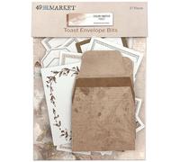 49 and Market Color Swatch: Toast Envelope Bits, Paper, Multicolor, One Size