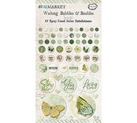 49 And Market Epoxy Coated Wishing Bubbles & Baubles 67/Pkg-Sage 49WBB-33447