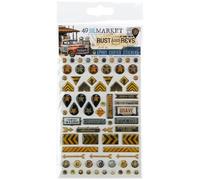 49 And Market Epoxy Stickers Rust and Revs Wishing Bubble