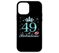 49 & Fabulous 49 Years Old Queen's Birthday Cute Case for iPhone 12 mini