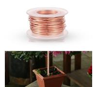 49 Feet Electroculture Gardening Antenna, Pure Electroculture Gardening Copper Wire 16 Gauge 99.9% Soft Copper Wire for Growing Plants and Vegetables