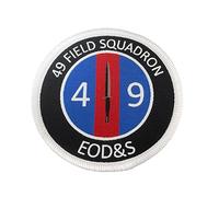 49 Field Squadron (EOD&S) TRF Patch - Royal Engineers Tactical Recognition Patch