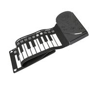 49 Key Hand Roll Electronic Piano Portable Folding Soft Flexible Keyboard Electronic Organ With Speaker Keyboard Piano for Beginner (Color : 01)