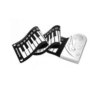 49 Key Hand Roll Electronic Piano Portable Folding Soft Flexible Keyboard Electronic Organ With Speaker