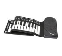 49-key Hand-rolled Piano With Speaker, Portable Folding Electronic Piano, Rollable Piano For Beginners To Practice(Black)