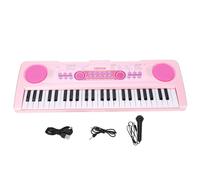49 Keys Kids Piano Keyboard 100 Rhythms Tones Children Portable Digital Piano Educational Instruments for Girls Boys with Microphone