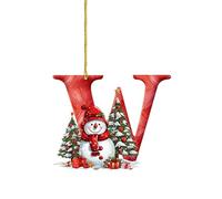 49 Letters Christmas Ornaments Personalised Christmas Tree Decorations New Christmas Acrylic Christmas Decorations Diy Hanging Letter Novelty Baubles For Xmas Tree Party Decor Merry Xmas Decor Gifts