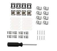 49 Pcs Football Helmet Repair Kit Tool Teens Rubber Gaskets Chin Buttons Repair