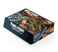 49-Piece PCS Sea-Land-Air Military Battle Playset - Army Men Toy Set with Map, Toys Soldiers, Tanks, Missile vehicle, Fighter Jet, Submarine & Aircraft Carrier- STEM Battle Toy for Boys Ages 4-12
