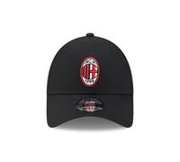 4900/98 New Era Cappello AC Milan 9Forty Black Adjustable Visor Hat