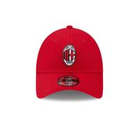 4900/99 New Era Cappello AC Milan 9Forty Red Adjustable Visor Hat