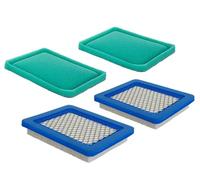 491588 Air Filter Pre Filter Replacement for Briggs Stratton 491588s 491588 399959, Replace Lawn Mower Flat OEM Air Cleaner Cartridge