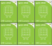 4920 LED 3W Clear Pygmy L1-X Cap *6 Pack Bundle*