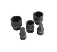 Laser 4925 IMPACT Hub Nut Socket Set Special FITS SEAT SKODA VW Audi VAG