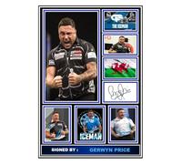 (493) Gerwyn Price Darts Legend Signed A4 Photograph (21 X 297 CM) Art Work Wall Art Display (REPRINT) #####